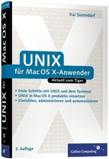 UNIX für Mac OS X-Anwender | Buch | Zustand gut