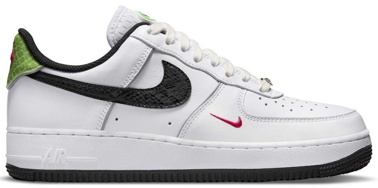 air force 1 silver snake resale