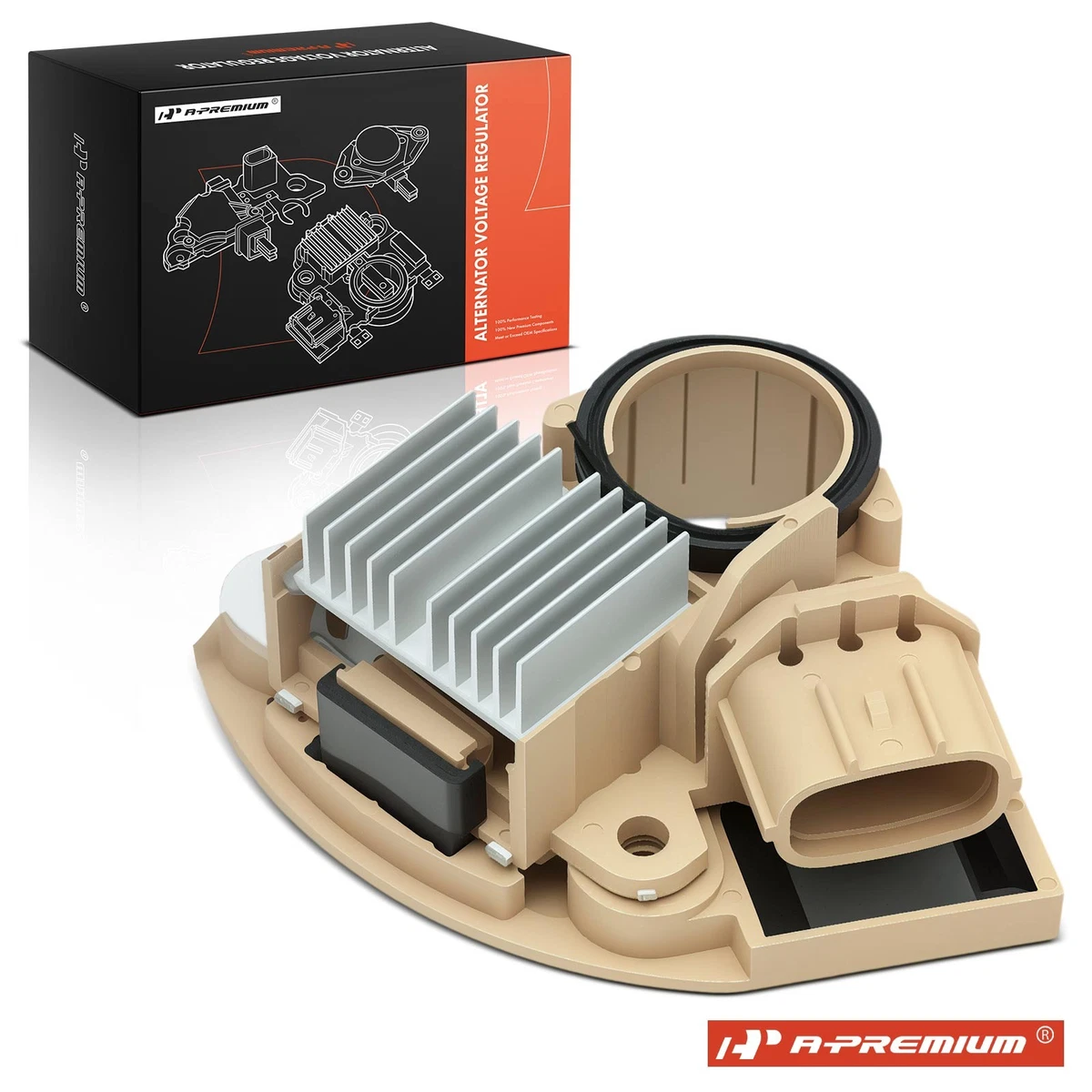 Alternador Regulador De Voltaje Nuevo Para Mazda 626, 323, MX-6, Subaru Y Ford Escort