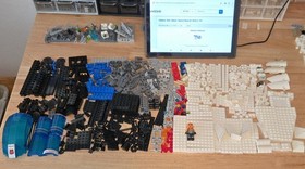 LEGO Space Lot Blacktron M-Tron Police Alpha Team Partial Sets Used Vintage