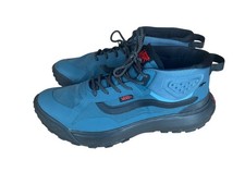 Mens VANS MTE Crosspath Mid Size 10 Turquoise Trainers Shoes Excellent Condition