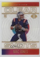 2021 Panini Illusions Clear Shots Rainbow Mac Jones #CS-20 0ud4