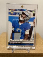 2022 Panini Chronicles Photogenic Jerseys #45 Jameson Williams 10/25 SSP Lions