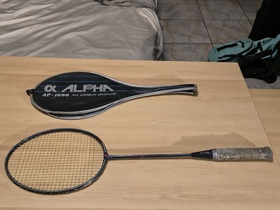Alpha AP-1000 All Carbon Graphite Vintage Badminton Racket