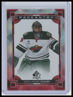 2024-25 SP Authentic #P-52 Marc-Andre Fleury Pageantry Red