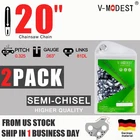 2Pack 20" Fits Stihl MS271 Farm Boss MS290 291 Chainsaw Chain 0.325" .063" 81DL