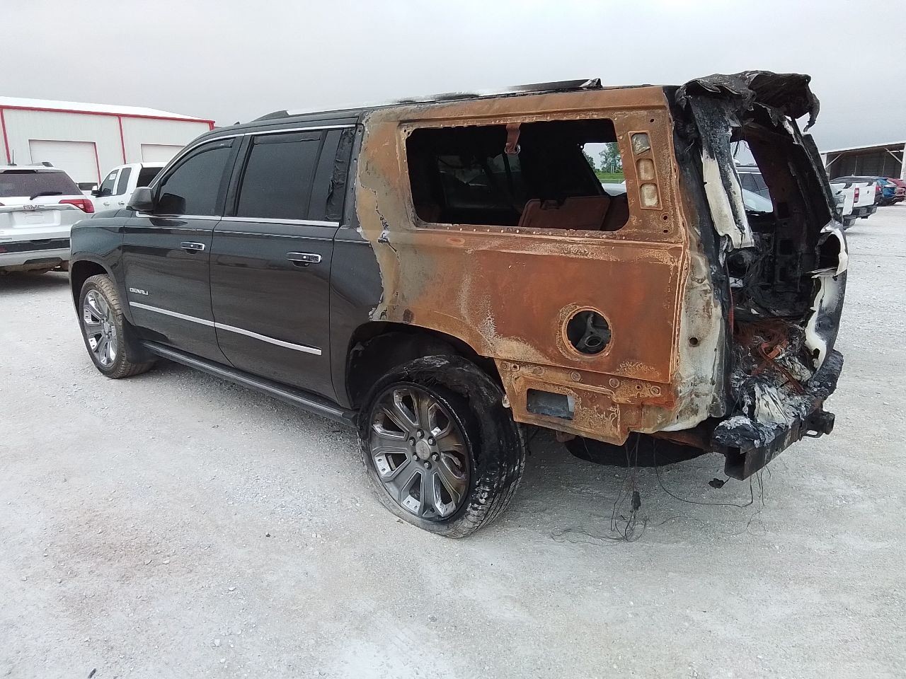 Driver Rear Side Door Privacy Tint Opt Ako Fits 15-20 SUBURBAN 1500 3471141