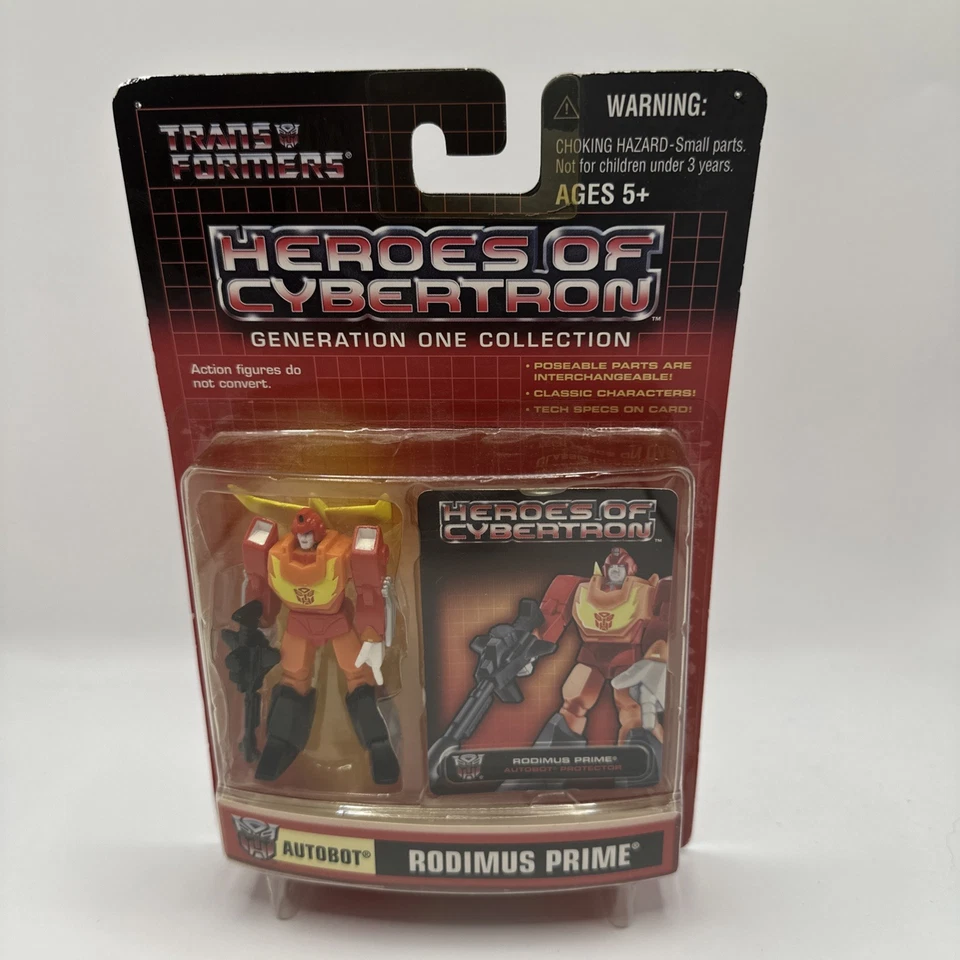 Transformers Heroes of Cybertron G1 Autobot Rodimus Prime preproduction - Image 2 of 2