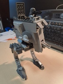 LEGO STAR WARS: AT-ST 7657 Complete with Figure and Instructions