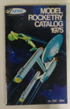 Estes Model Rocket Rocketry Catalog 1975 Star Trek Enterprise Klingon Cruiser