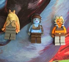 LEGO Star Wars Minifigure Lot of 3 Ahsoka Tano Jar Jar Binks