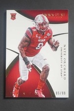 2015 Panini Immaculate Collection Collegiate Nate Orchard /99 #179 DZ1854