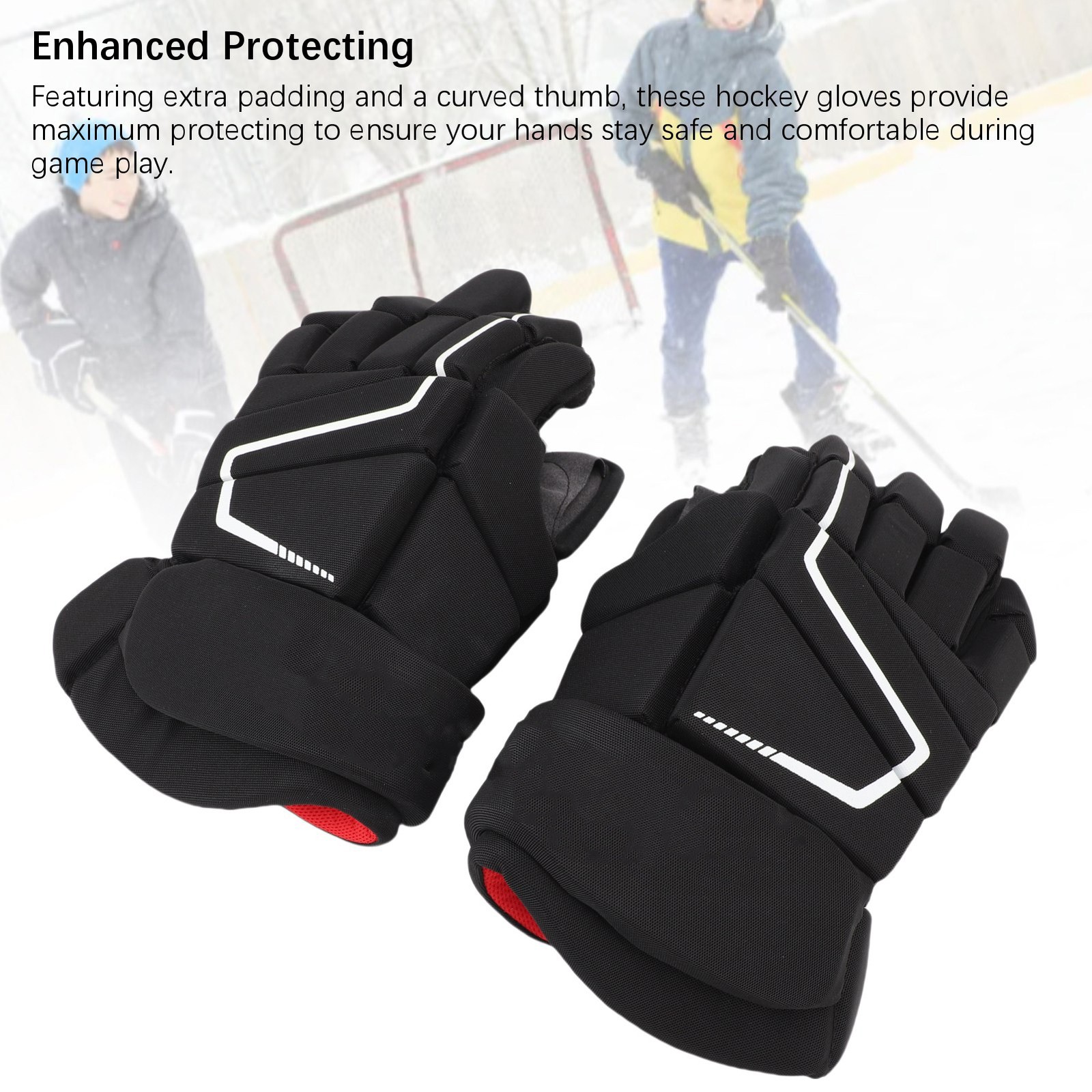 Ice Hockey Nylon EVA Foam Protective Breathable Outdoor Roller Street