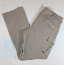 5.11 Tactical Series Khaki Pants Size 12 Long Cargo Pockets First Responder