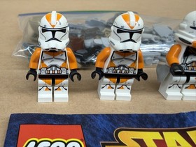 LEGO Star Wars 75036 Utapau Troopers 4 Minifigures 83 Pieces No Box Pre-Owned