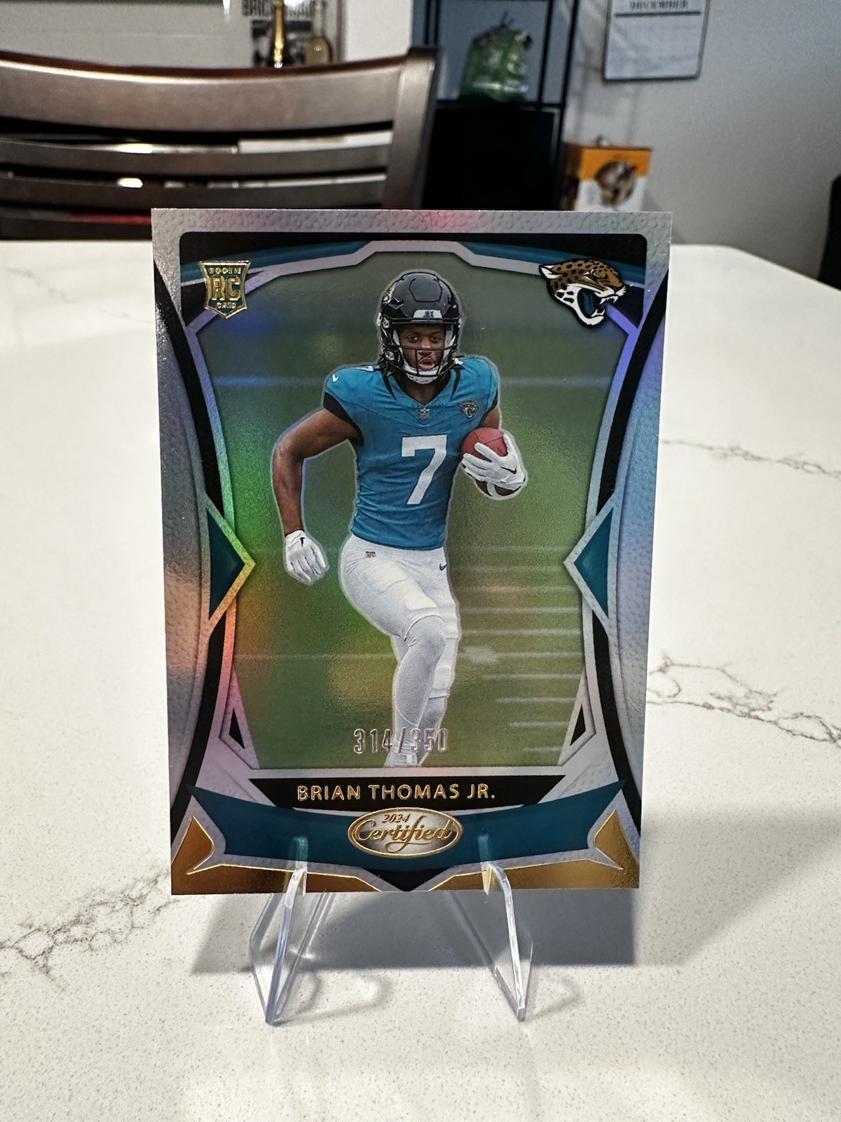 2024 Panini Certified - Rookies Brian Thomas Jr. #117 Mirror /350 (RC)