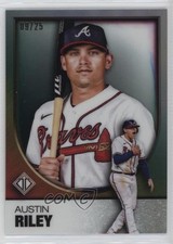 2023 Topps Transcendent Collection Icons Chrome 9/25 Austin Riley #72 tk9