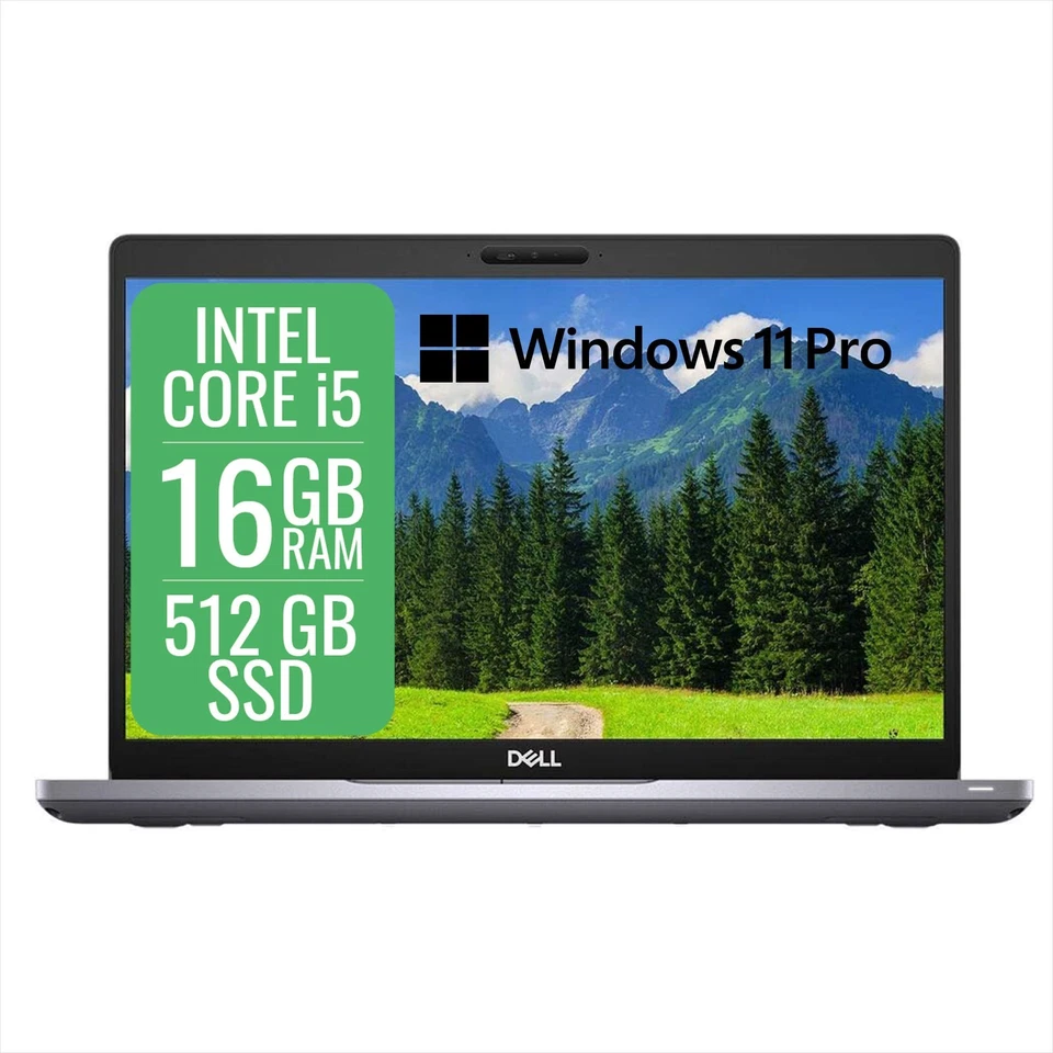 Dell Latitude 5410 · i5-10210U · 16GB · 512GB, foto 1 di 5