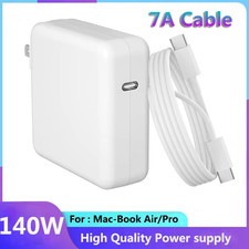 140W USB-C Power Adapter for Macbook Pro 16/15/14/13 Inch  Ipad Pro 2021-2018 