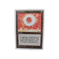 Carta Card MTG MAGIC ANELLO SOLARE TEDIN 1995 italiano