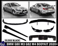 F�R BMW G80 M3 G82 M4 BODYKIT BODY KIT FRONT SPLITTER HECKDIFFUSOR MIT LED 20+