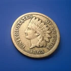 U.S. Indian Cent G/VG 1863 CN