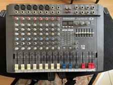 Dynacord PowerMate 600 Amplified Powered Mixer, Peavy Pro-15 Speakers & stands 