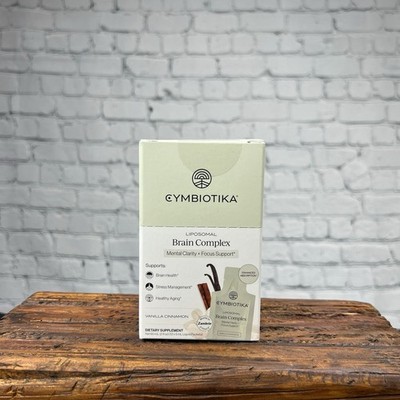 Cymbiotika Liposomal Brain Complex - Vanilla Cinnamon, Zembrin - 12 Packets