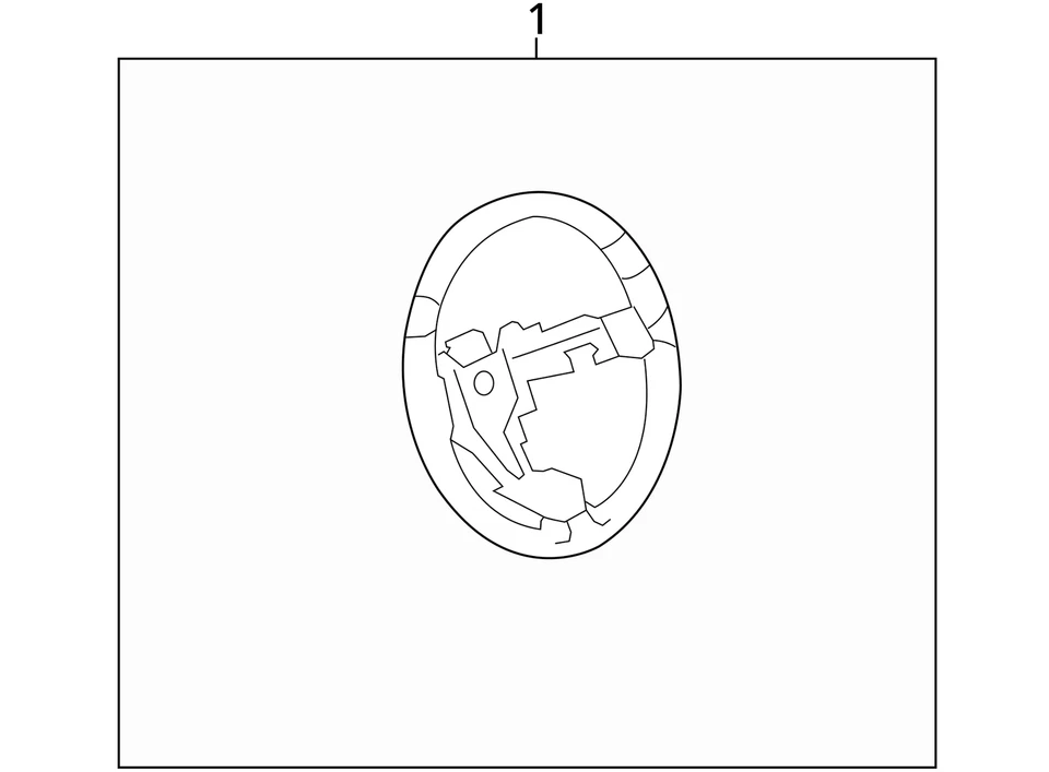2009-2014 GM CADILLAC CTS РУЛЕВОЕ КОЛЕСО 22982684 НОВЫЙ OEM - Изображение 4 из 4