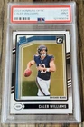 2024 Panini Donruss Optic - Rated Rookie Caleb Williams #201 (RC) PSA 9 Bears