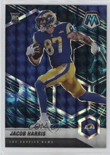 2021 Panini Mosaic Rookies Genesis Mosaic Prizm Jacob Harris #338 7ba