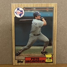 1987 Topps Tiffany Pete Incaviglia #550 Rookie Gold Cup Fresh Set Break 🔥🔥🔥