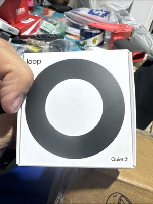 Loop Quiet 2 Earplugs for Noise Reduction 14dB Color: Black - Open box