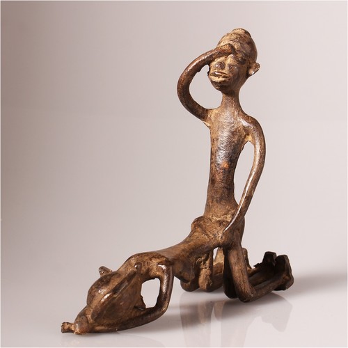14217 Statue En Bronze Lobi