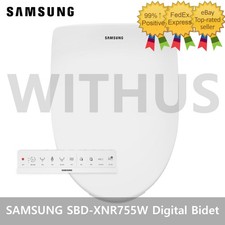 SAMSUNG SBD-XNR755W Premium Digital Bidet Toilet Seat Dryer AC 220V