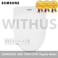 SAMSUNG SBD-XNR755W Premium Digital Bidet Toilet Seat Dryer AC 220V
