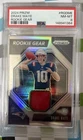 2024 Panini Prizm - Rookie Gear Drake Maye #RG-DME (MEM, RC)