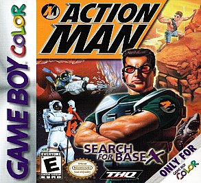 Action Man: Search for Base X (Nintendo Game Boy Color, 2001)