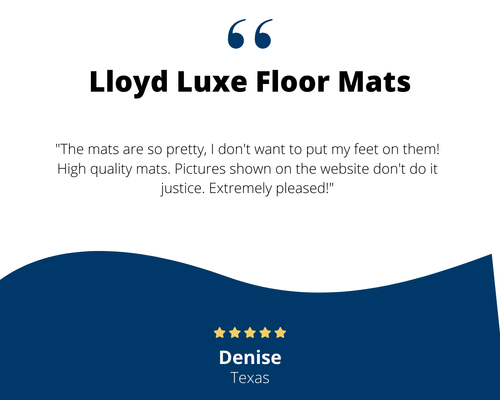 Lloyd Luxe Front Carpet Mats for '95 Dodge B1500 w/Ram Head w/Silver on Blue Ram - Bild 3 von 65