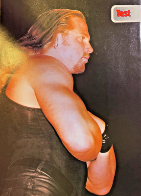 2000 Magazine Illustration Pro Wrestler Test Andrew James Robert Patrick Martin