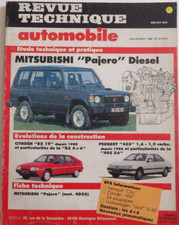 Revue technique Mitsubishi PAJERO