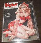 VINTAGE REPRODUCTION POSTER TITTER MAGAZINE COVER DOUBLE SIDED PINUP GARAGE ART — photo 2