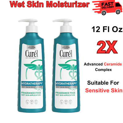 12 Oz X2 Curel Hydra Therapy In Shower Lotion, Itch Defense Body Moisturizer