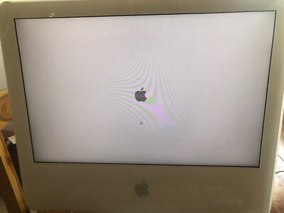 Apple iMac PowerPC G5 20'' OSX 10.4.11  512M RAM Fresh Install