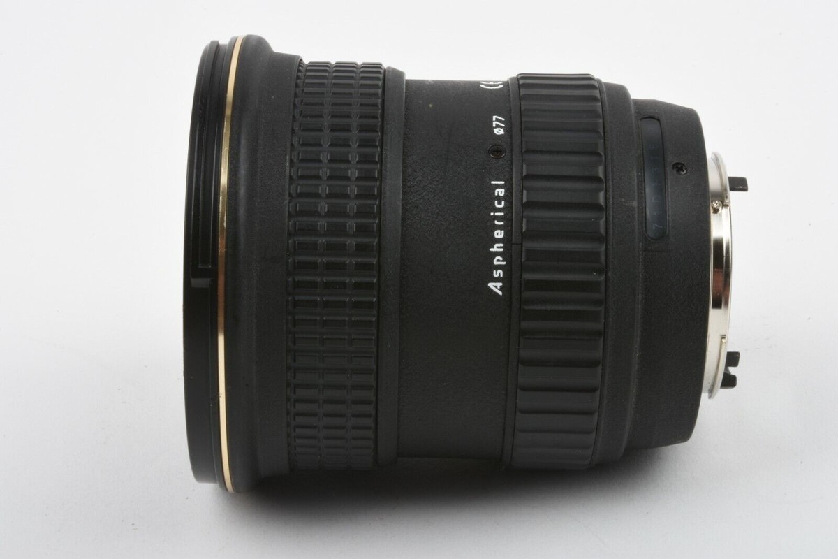 Tokina AF 12-24mm f4 AT-X Pro SD IF DX Lens, Caps +UV Nikon Mount