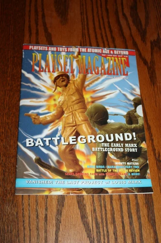Playset Magazine #9 - May/June 2003 - Marx Battleground, Remco's Mighty Matilda