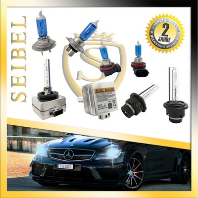 2X H4 Autofahrlampe 6500K 30000LM Xenon Mit Zulassung Halogen Auto