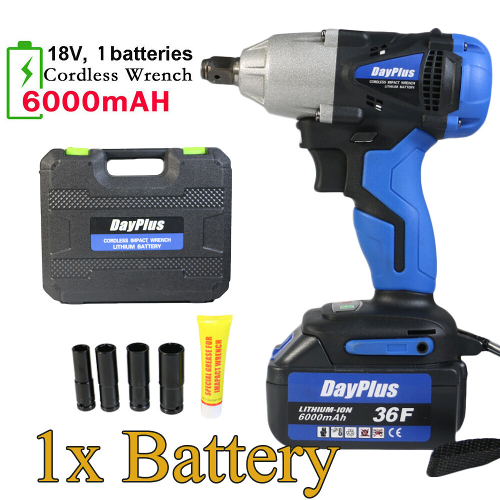 Powerful Cordless Impact Wrench 