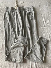 splendid womens heather grey jogger size S $88