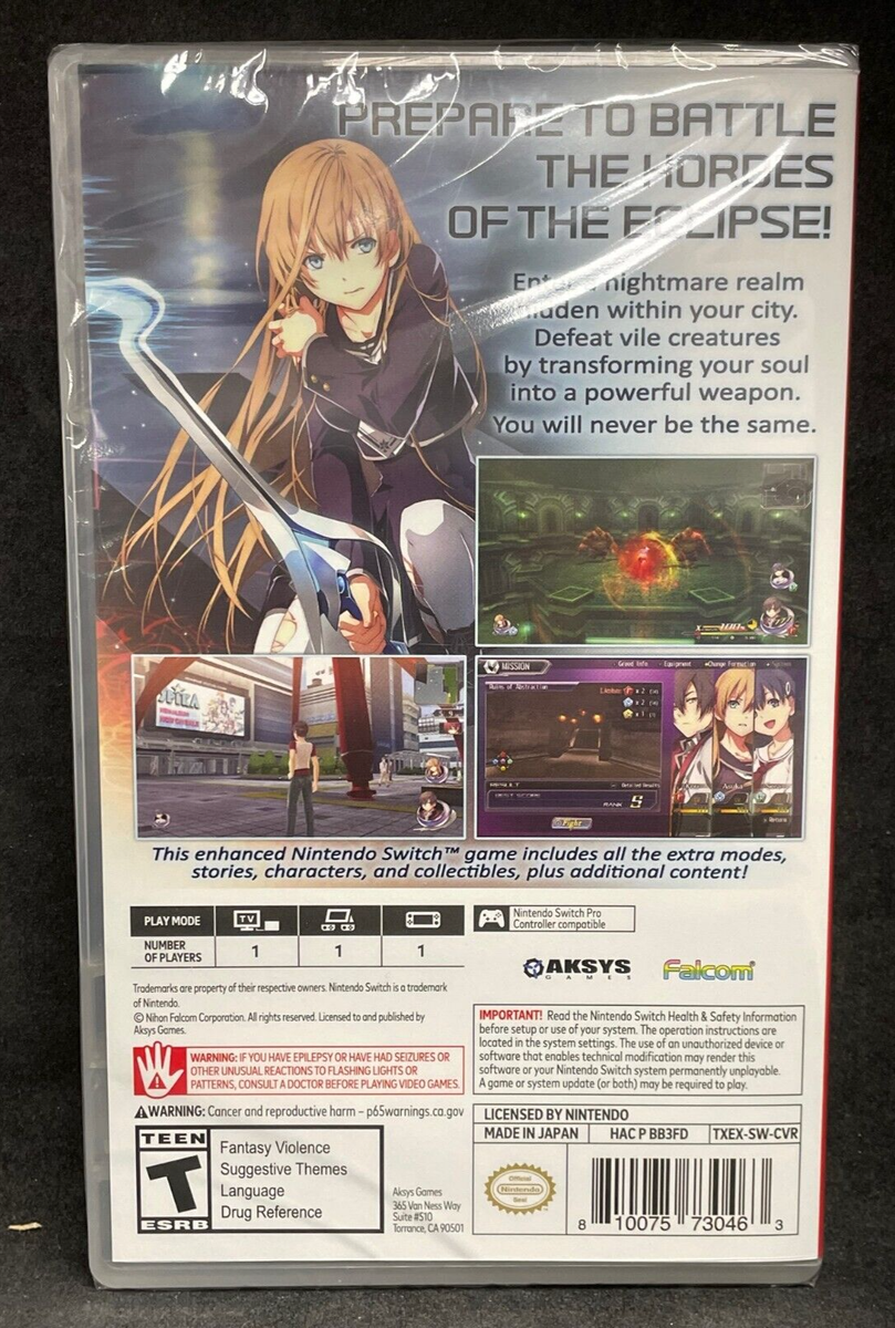 Tokyo Xanadu eX+ (Nintendo Switch) BRAND NEW | eBay